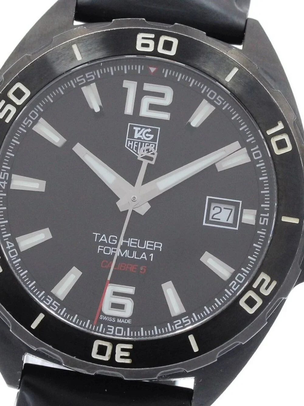 TAG HEUER Formula 1 WAZ2115 Caliber 5 Date Automatic Men's Watch_973361